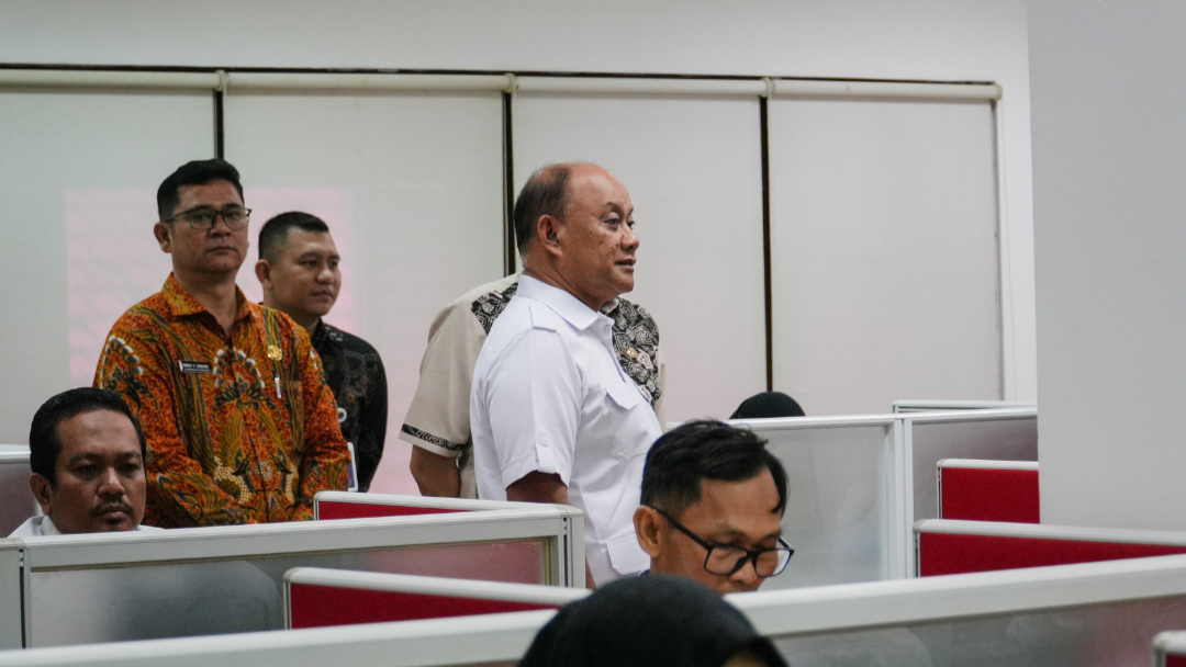 Kepala BGN Tapanuli Selatan Bersama Sekjen Kemendagri Tinjau Proses Assesment Calon Pejabat KPPG