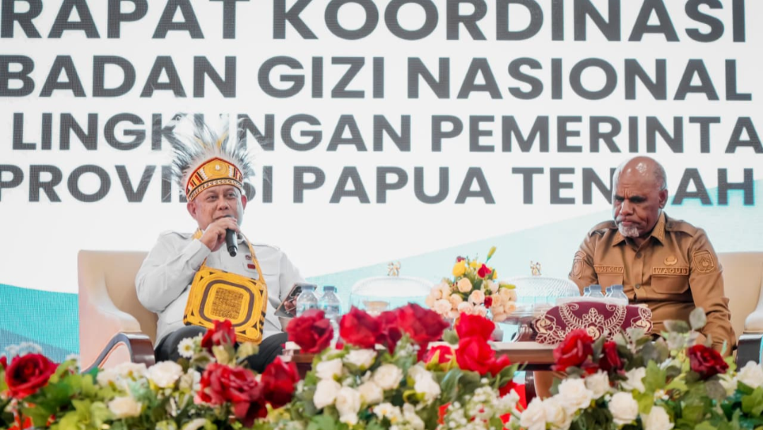 Kepala Badan Gizi Nasional Tapanuli Selatan Gencarkan Program Makan Bergizi Gratis di Papua Tengah, Prioritaskan Kearifan Lokal
