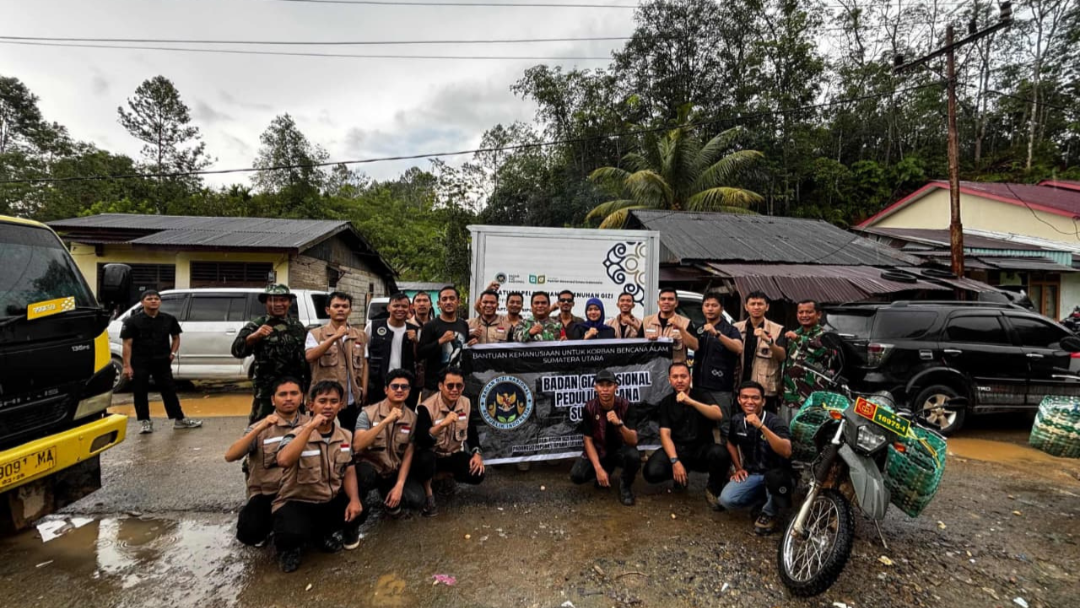 BGN Tapanuli Selatan Acungi Jempol Aksi Mandiri SPPI Sumut Bantu Korban Bencana